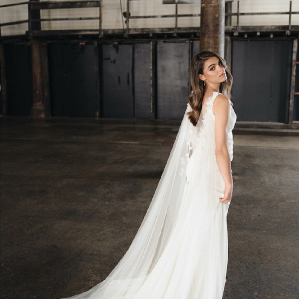 Chic Sheer White Wrap